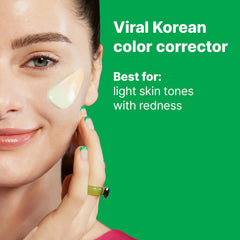 Dr.Jart+ cream blending on hand showing seamless coverage benefit