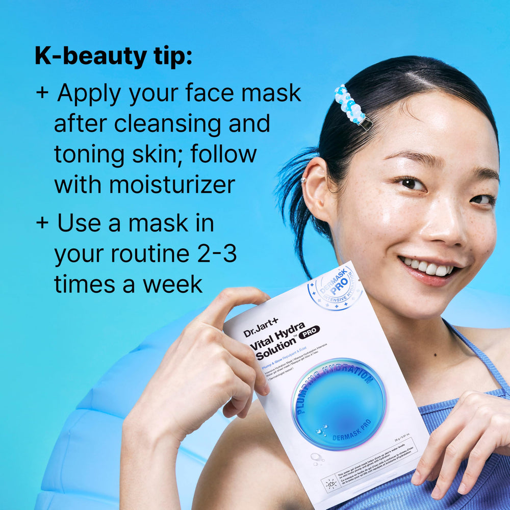 Dr.Jart+ mask on vanity staged for nighttime routine promoting self‑care