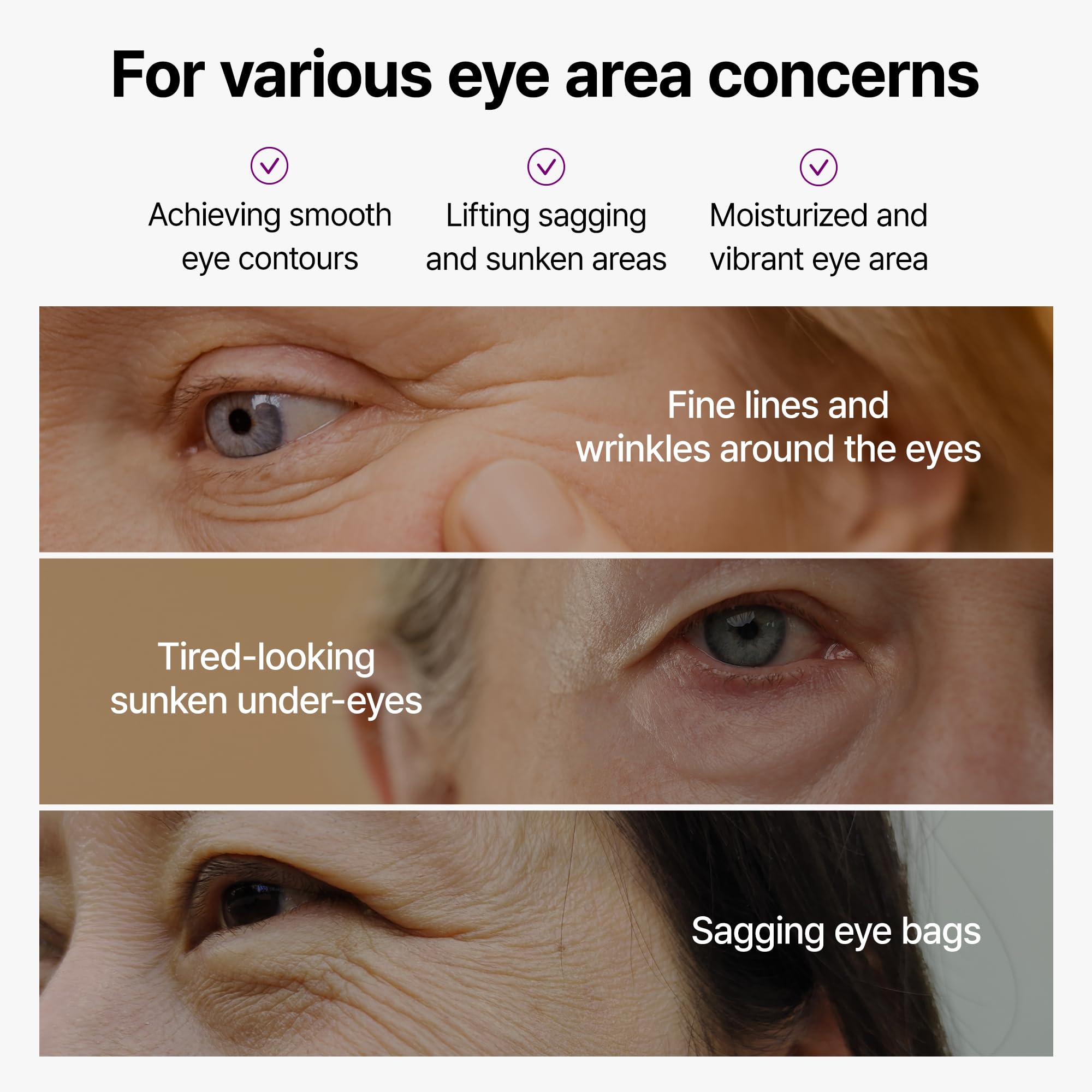 Dr.Melaxin application demonstration patting cream to reduce fine lines