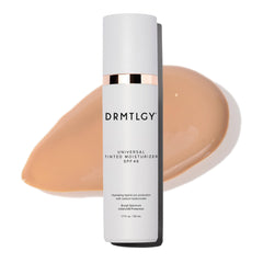 DRMTLGY front packaging showing clean bottle and lightweight benefit
