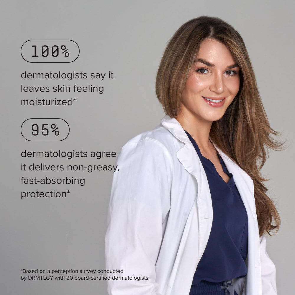 DRMTLGY product blended on skin showing seamless coverage and natural glow benefit