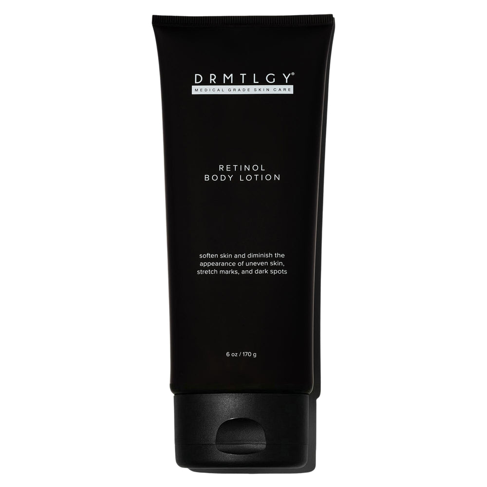 DRMTLGY bottle front packaging showing product clarity and trust