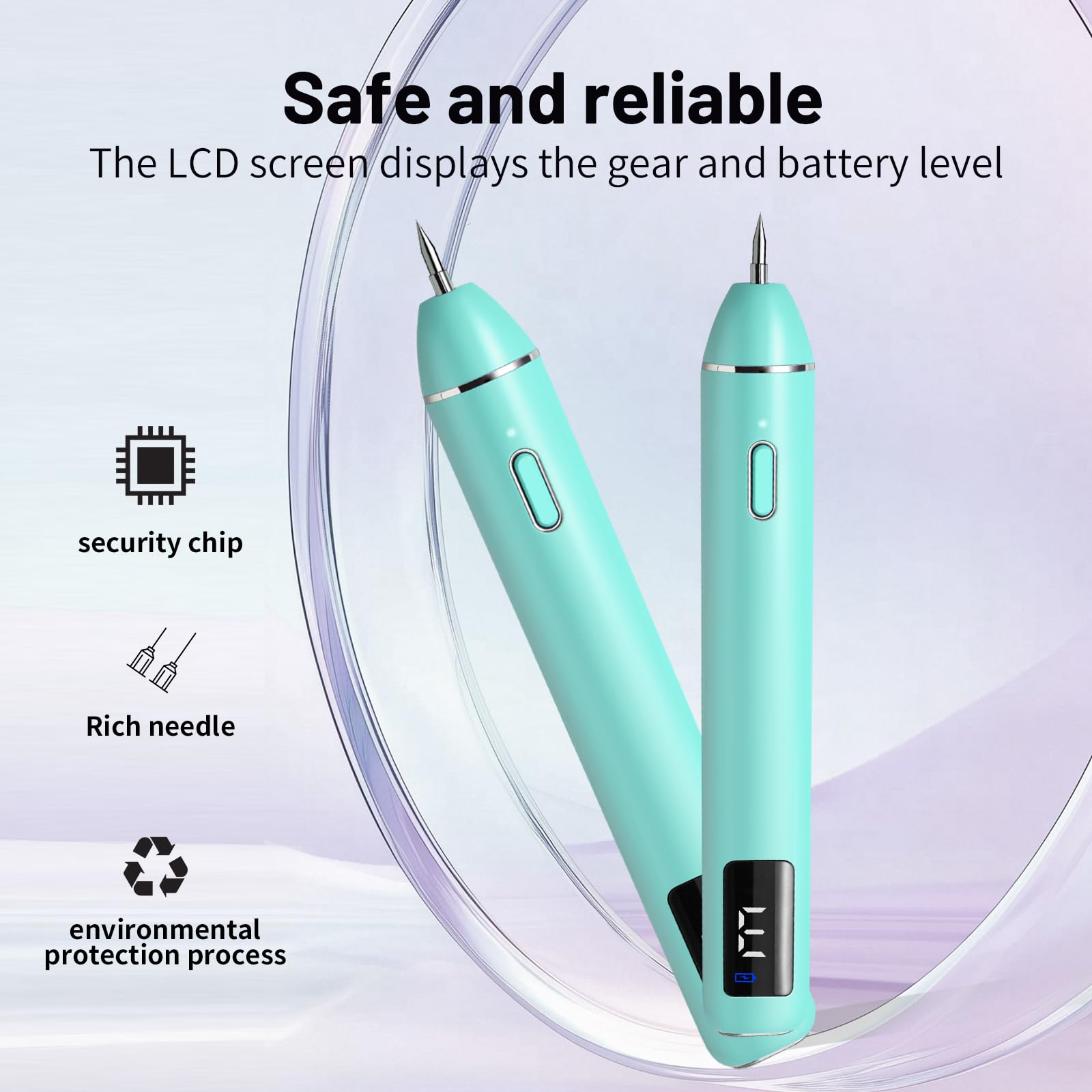 Droqivo kit contents laid out with tips and accessories for ready use benefit