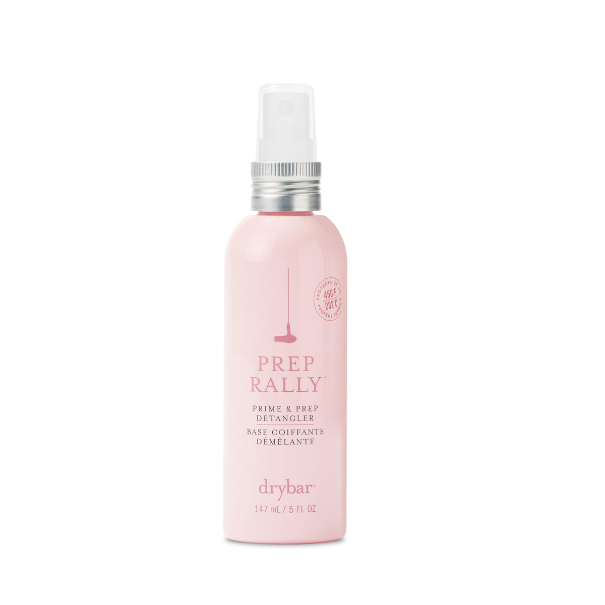 Drybar Prep Rally front packaging showing bottle and branding for easy identification