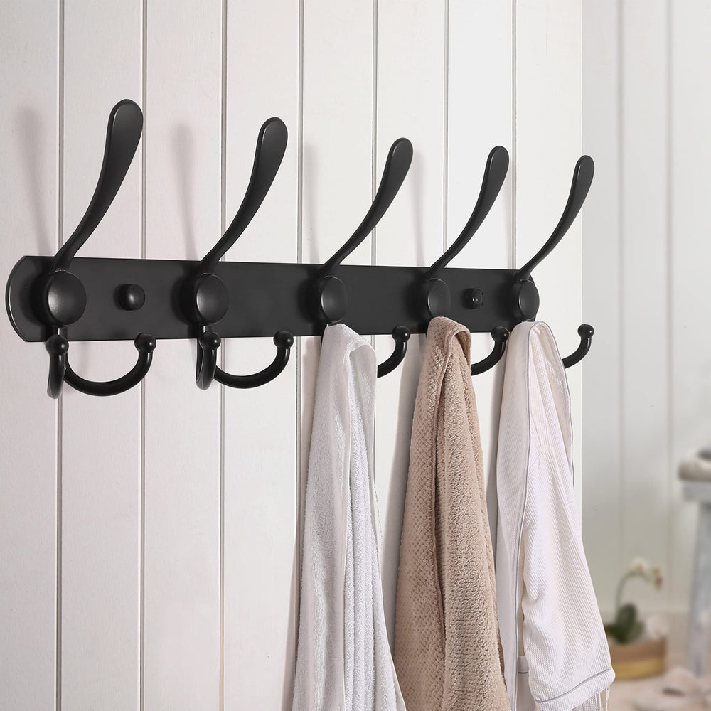 Dseap two-pack rails installed across hallway for extra storage
