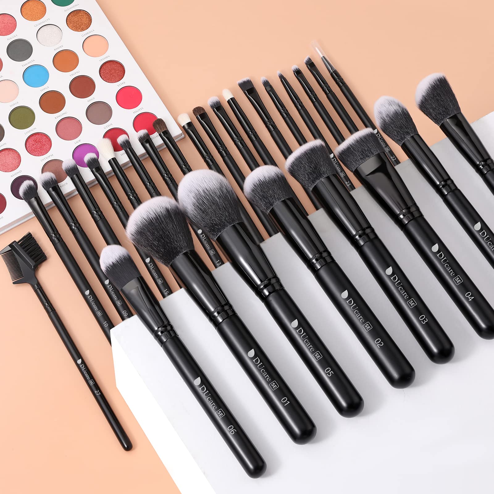 DUcare texture kabuki dense bristles for even foundation application