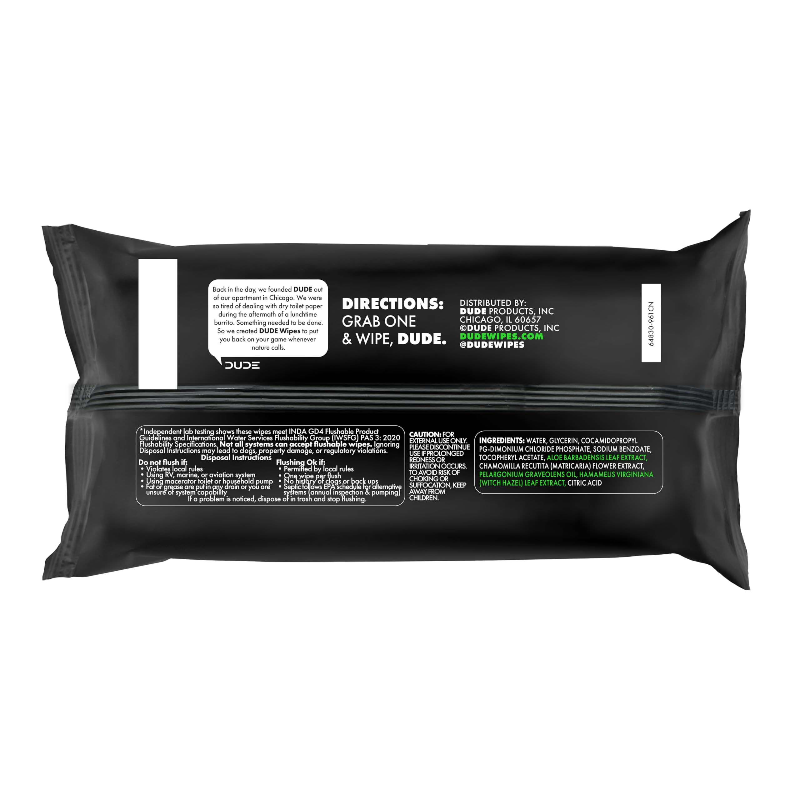 DUDE Wipes pack in a gym bag for quick refresh after workouts