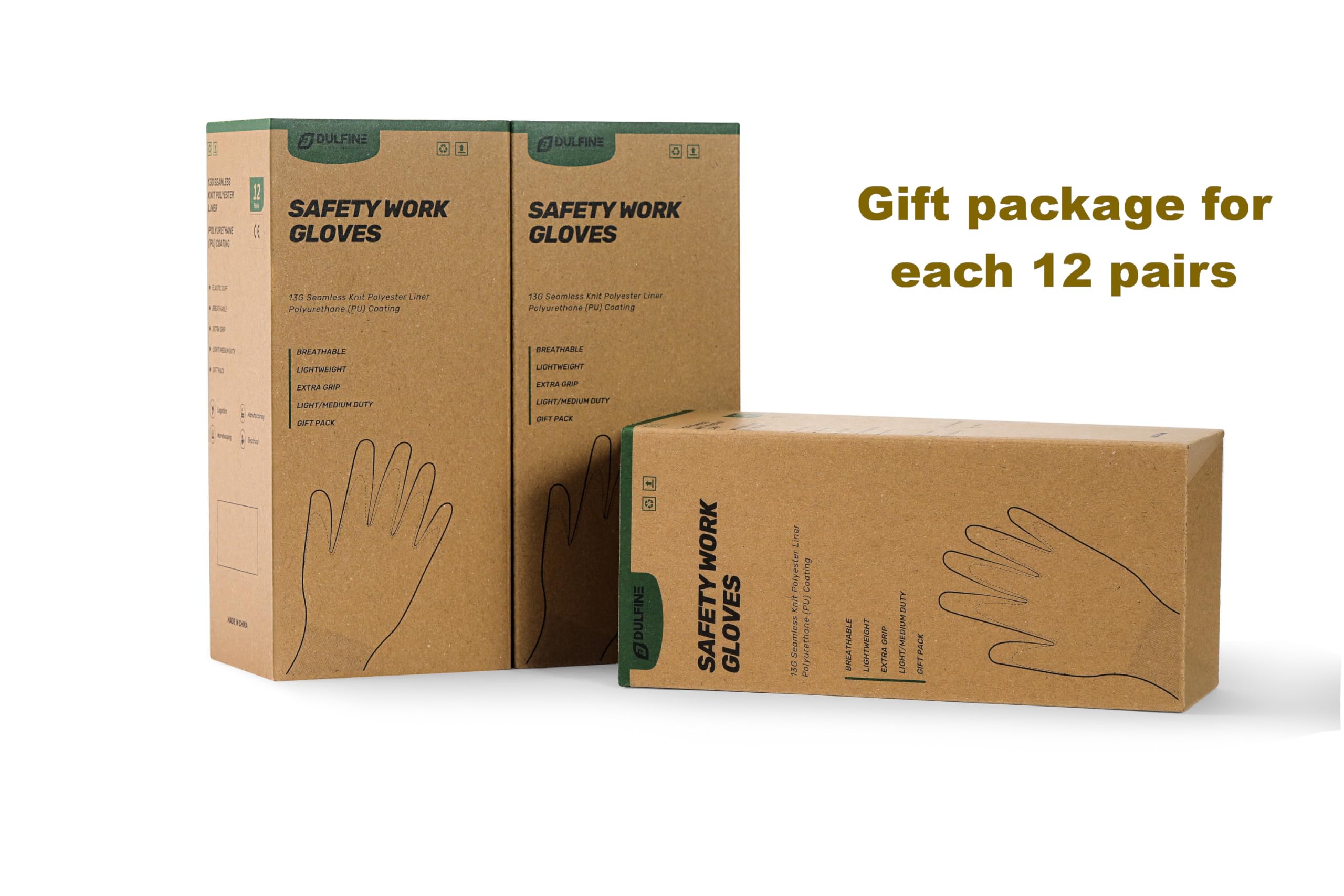 DULFINE gloves in use during assembly offering precise control and reduced slippage