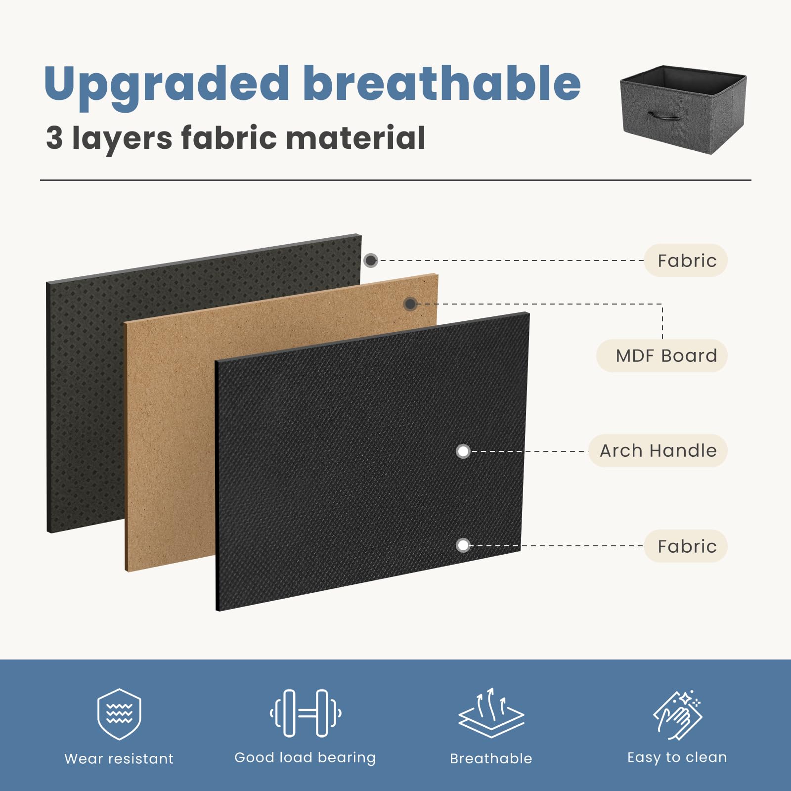 DUMOS nightstand beside bed for scale showing ideal height and bedside convenience