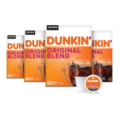 Dunkin' front packaging showing 88-count for bulk convenience