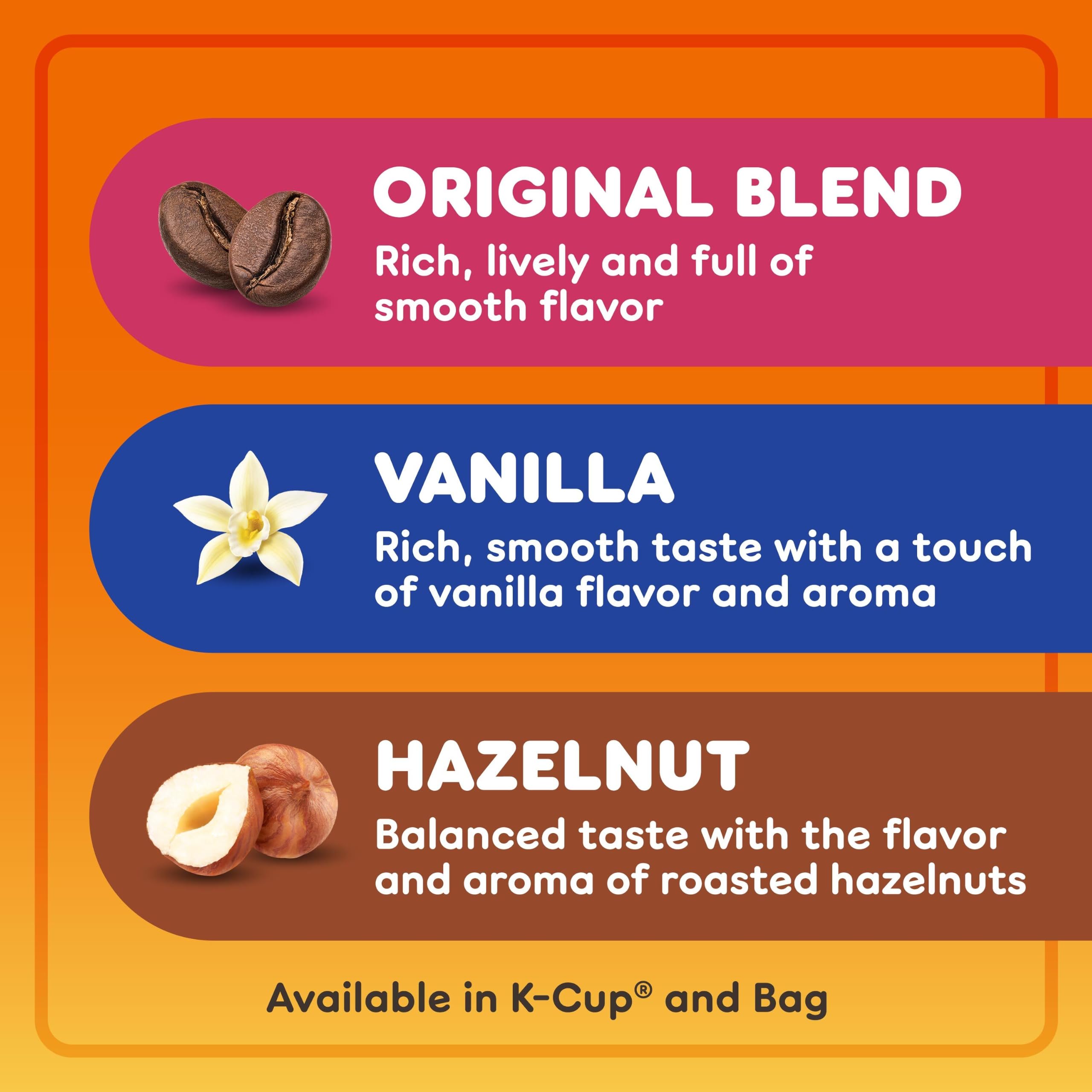 Dunkin' pods on an office coffee station showing workplace convenience
