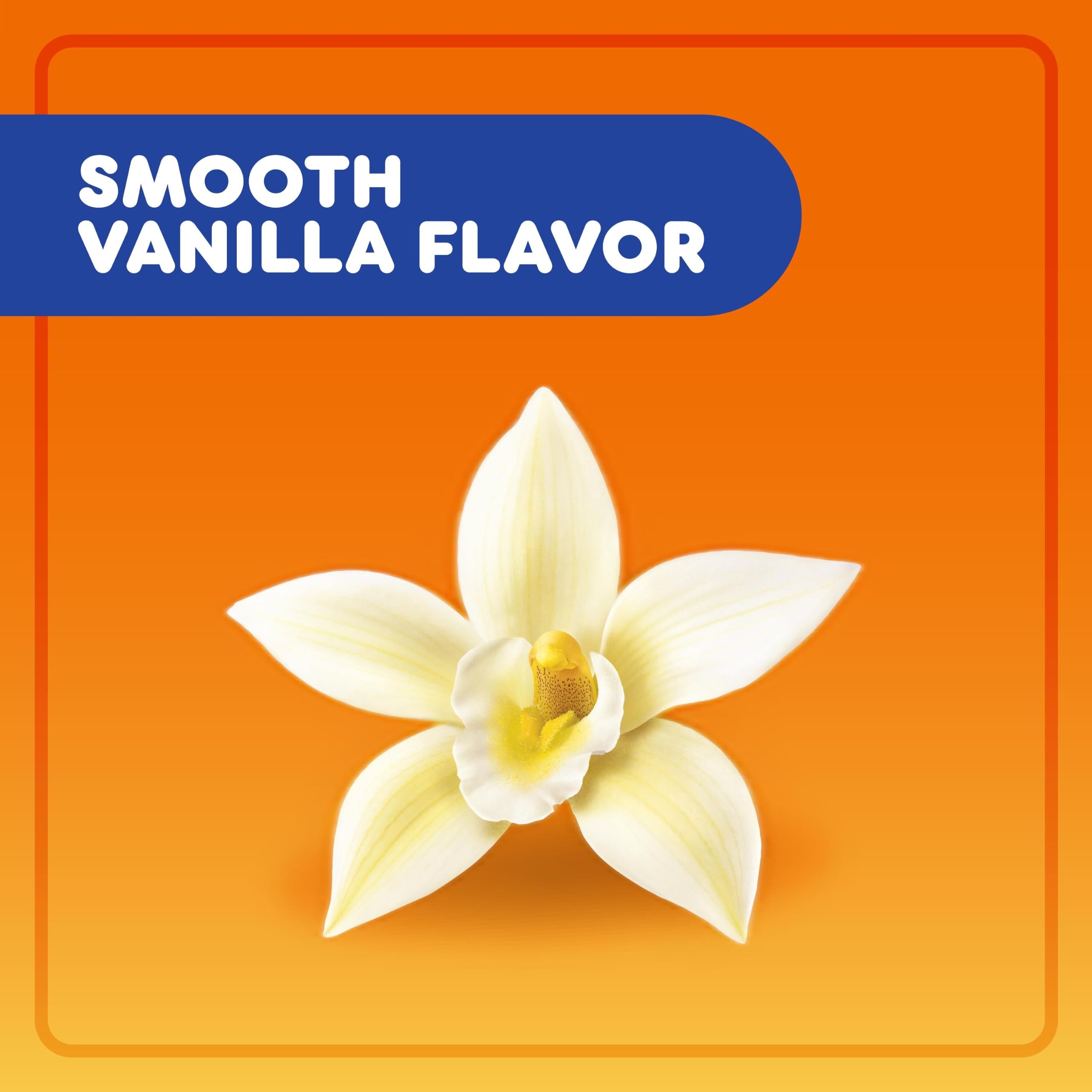 Dunkin' freshly brewed cup steaming, offering comforting vanilla aroma