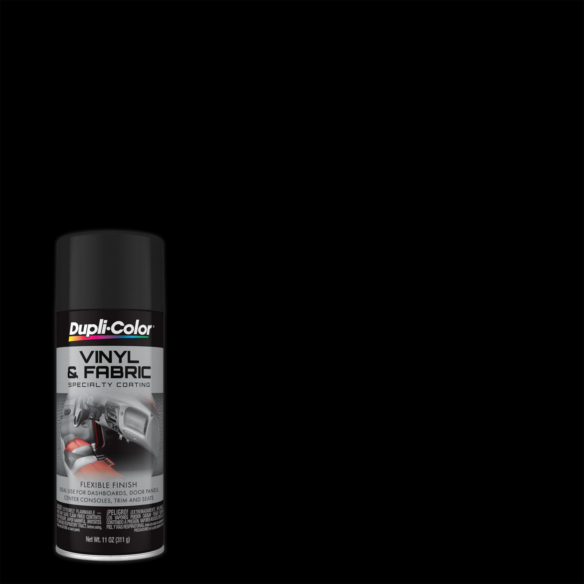 Dupli-Color spraying on panel demonstrating even application and control