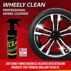DURA-COATING TECHNOLOGY Wheely Clean spray action misting wheel for fast cleaning
