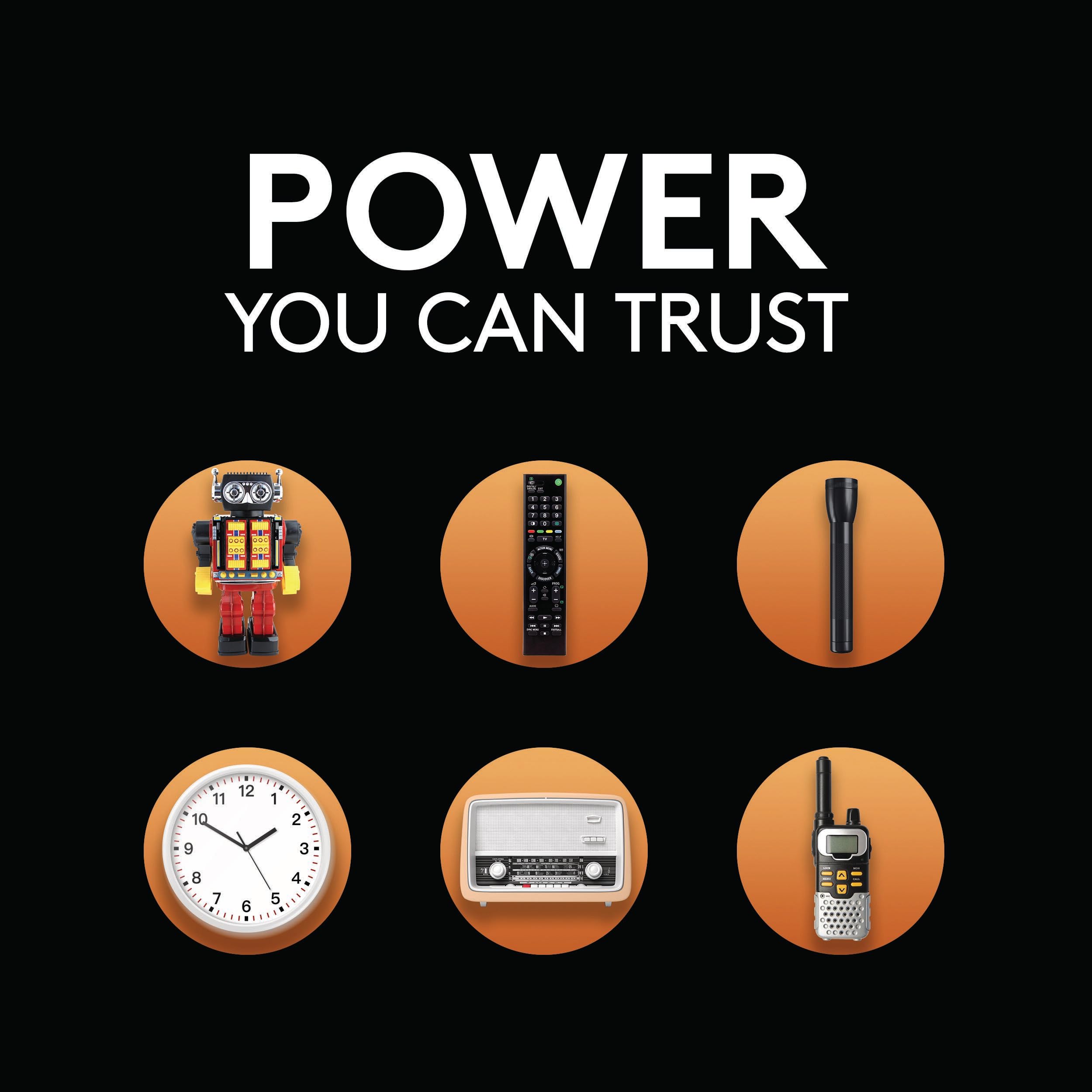Duracell Coppertop C batteries packed in an emergency kit for preparedness