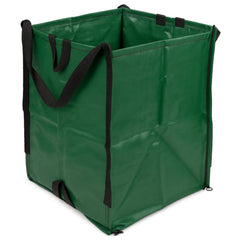 DURASACK front view showing green 48-gallon bag and labeling for durable storage