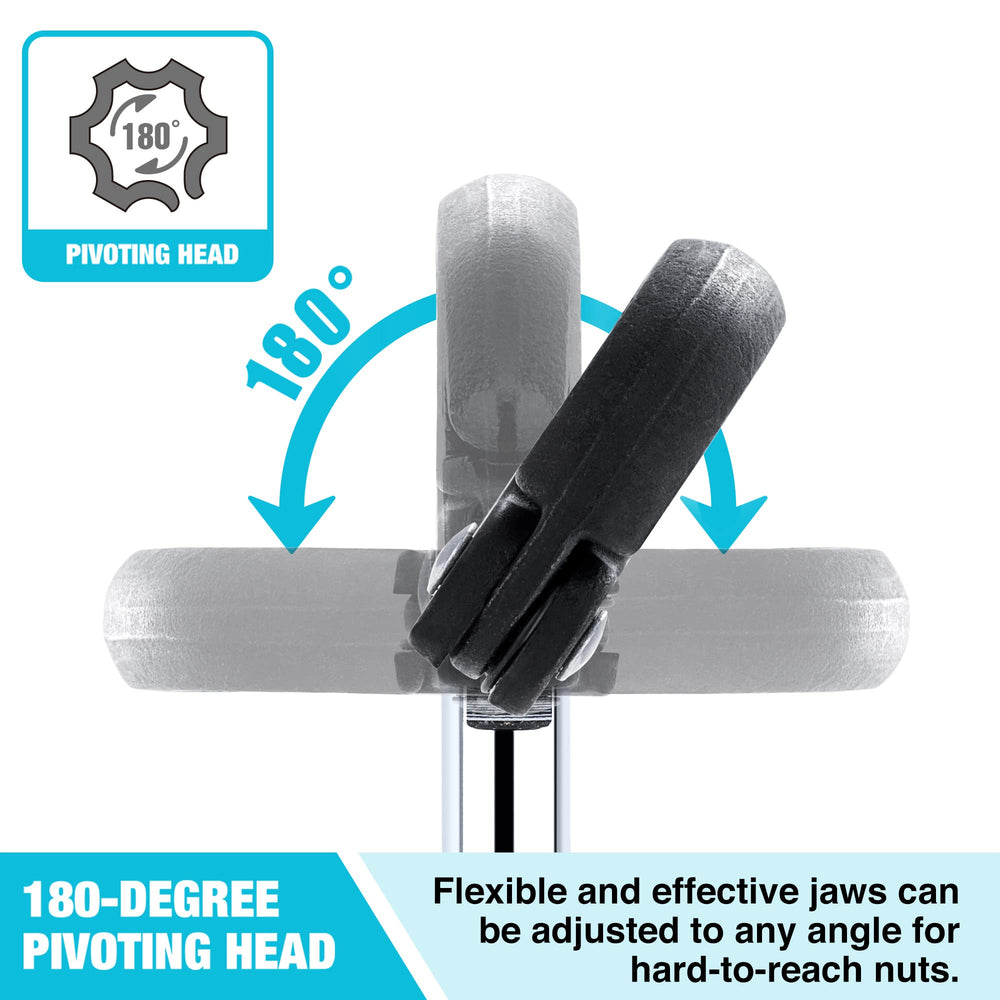 DURATECH coated jaws close-up highlighting corrosion resistance benefit
