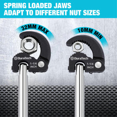 DURATECH full length beside ruler showing 11-inch size for scale benefit
