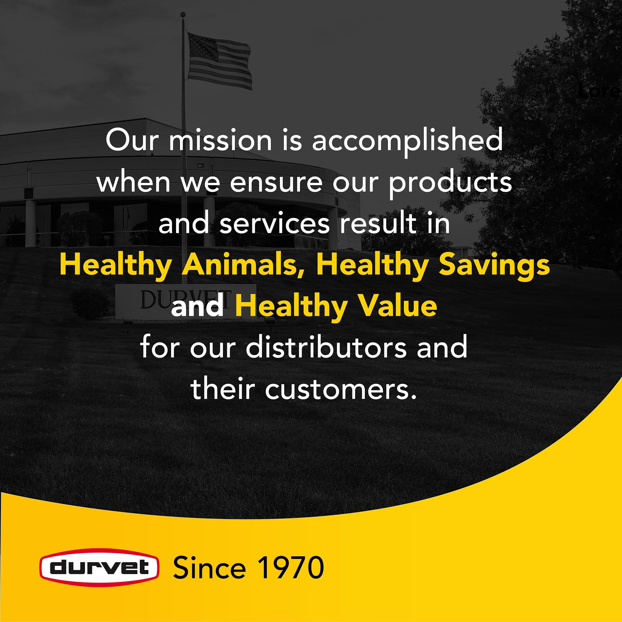 Durvet product label and directions close-up showing safety and proper application guidance