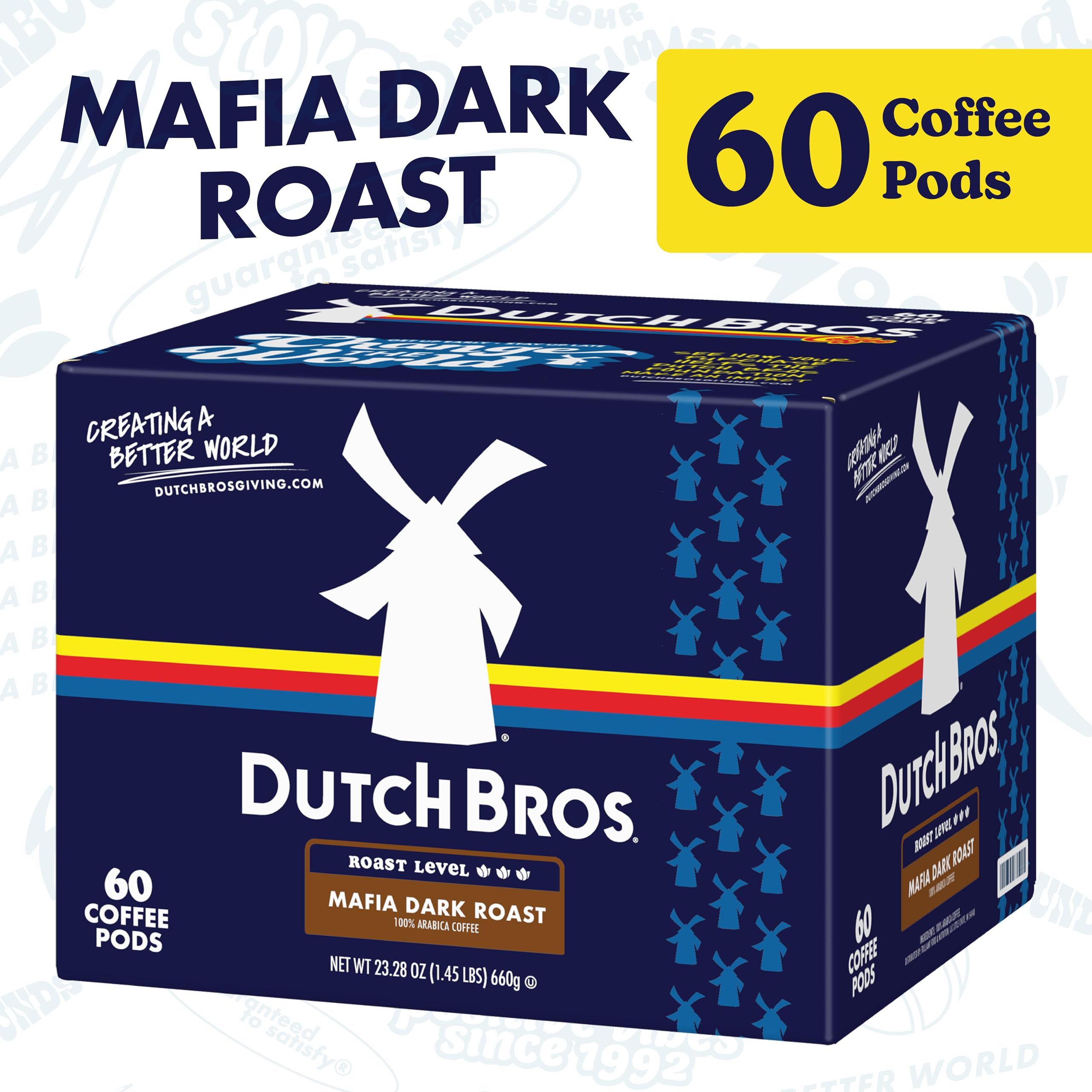 Dutch Bros single pod close-up highlighting capsule design and brewing convenience
