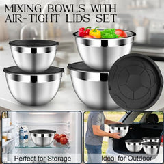 DUTZUN colander close-up with drain holes, makes rinsing easy