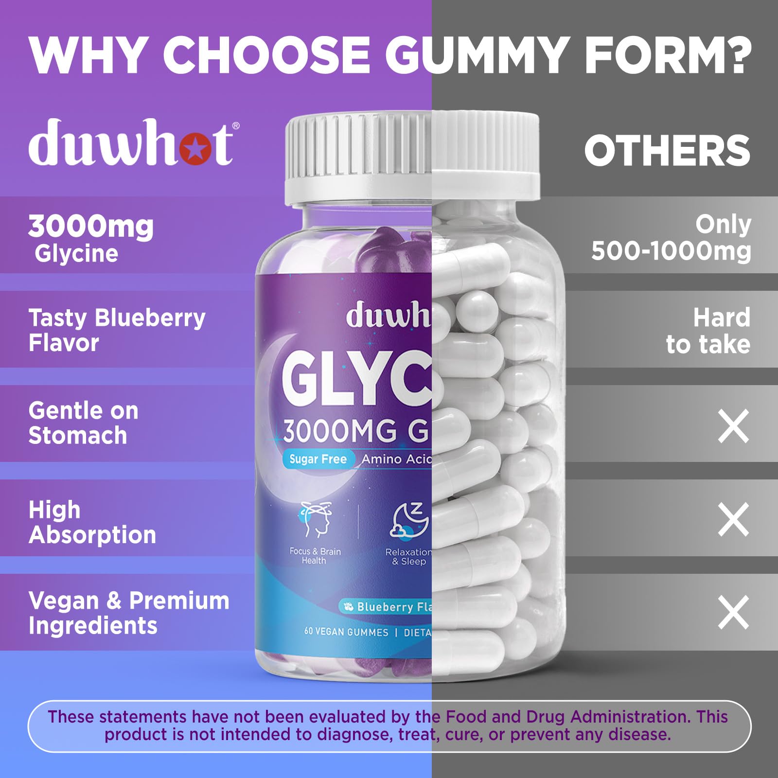 duwhot gummies on nightstand illustrating bedtime routine benefit