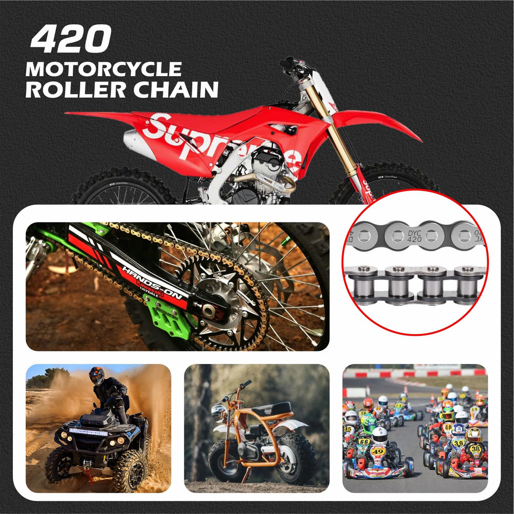 DYCTAHO master links and spares layout showing quick roadside repair benefit