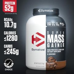 Dymatize rich chocolate powder close-up for creamy texture benefit