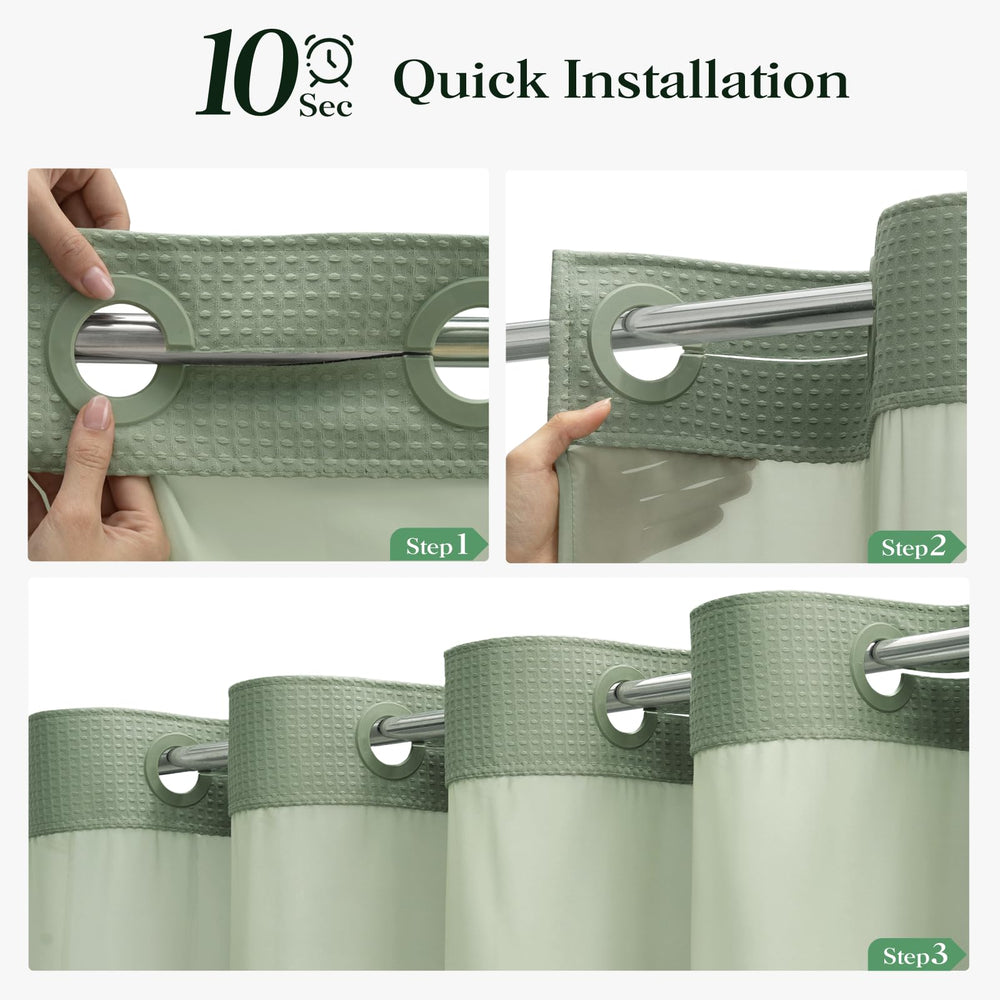 Dynamene top sheer mesh window detail that admits light and improves ventilation