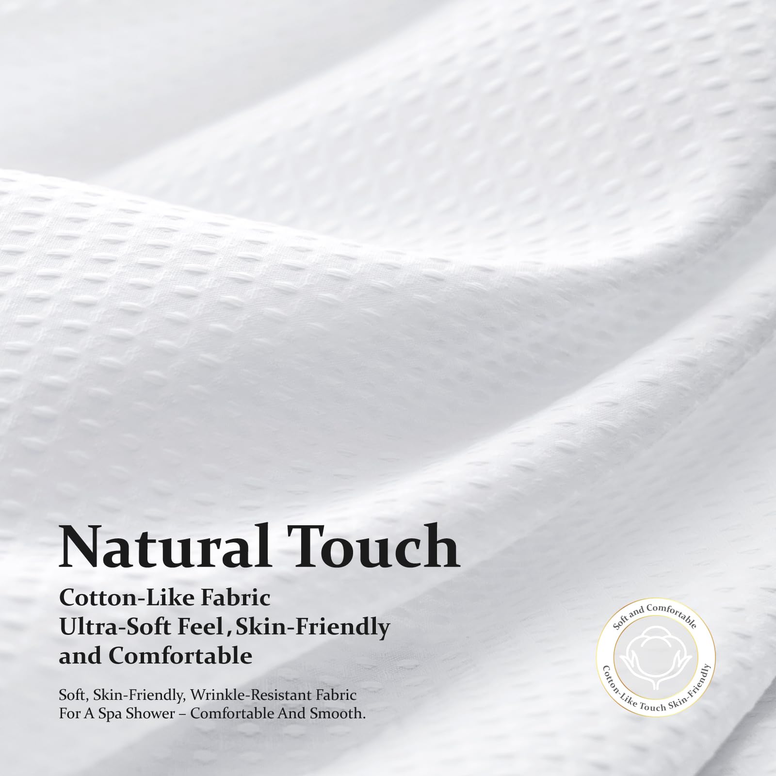 Dynamene water beading on fabric showing water-repellent finish and easy cleaning