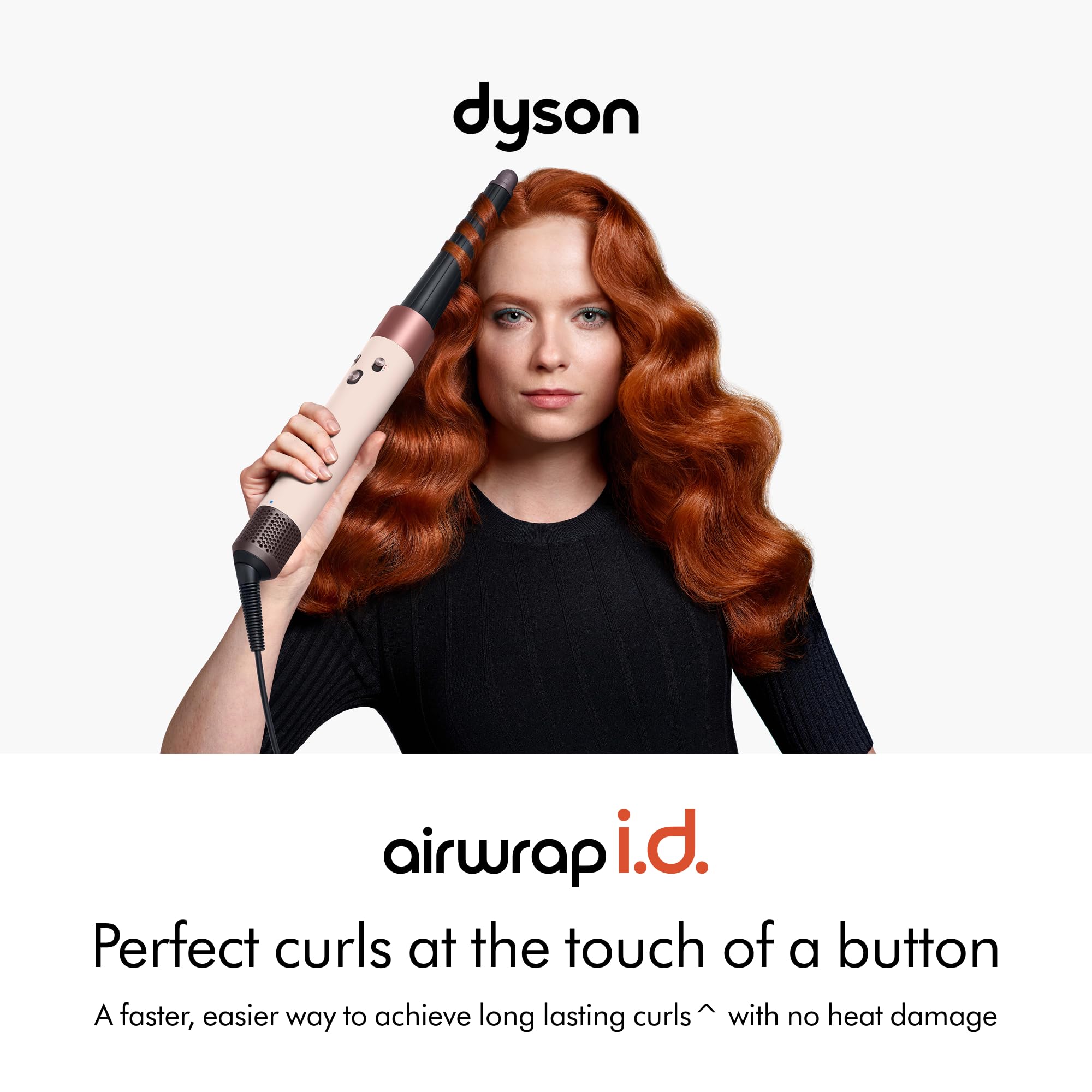Dyson Airwrap i.d. barrel close-up showing precision air-flow design and finish