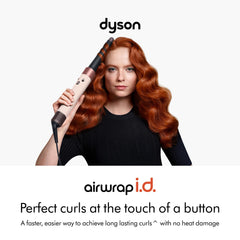 Dyson Airwrap i.d. barrel close-up showing precision air-flow design and finish