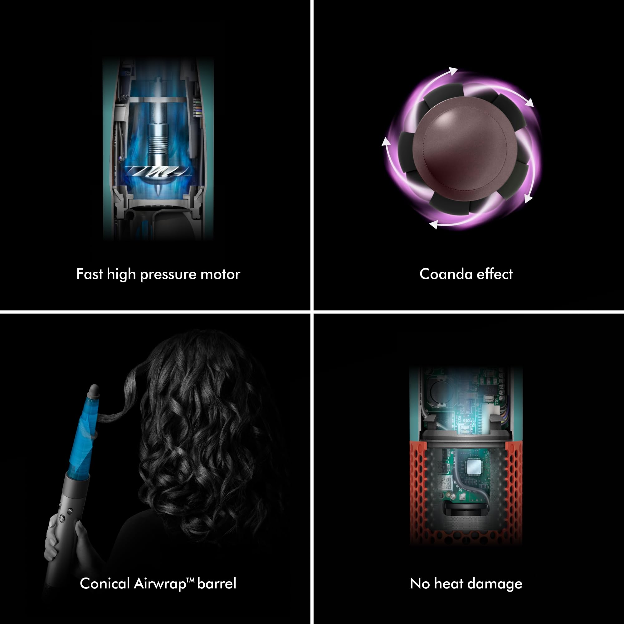 Dyson Airwrap i.d. premium case and packaging for organized storage and travel