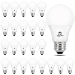 E ENERGETIC LIGHTING front packaging showing 24-pack and warm white benefit