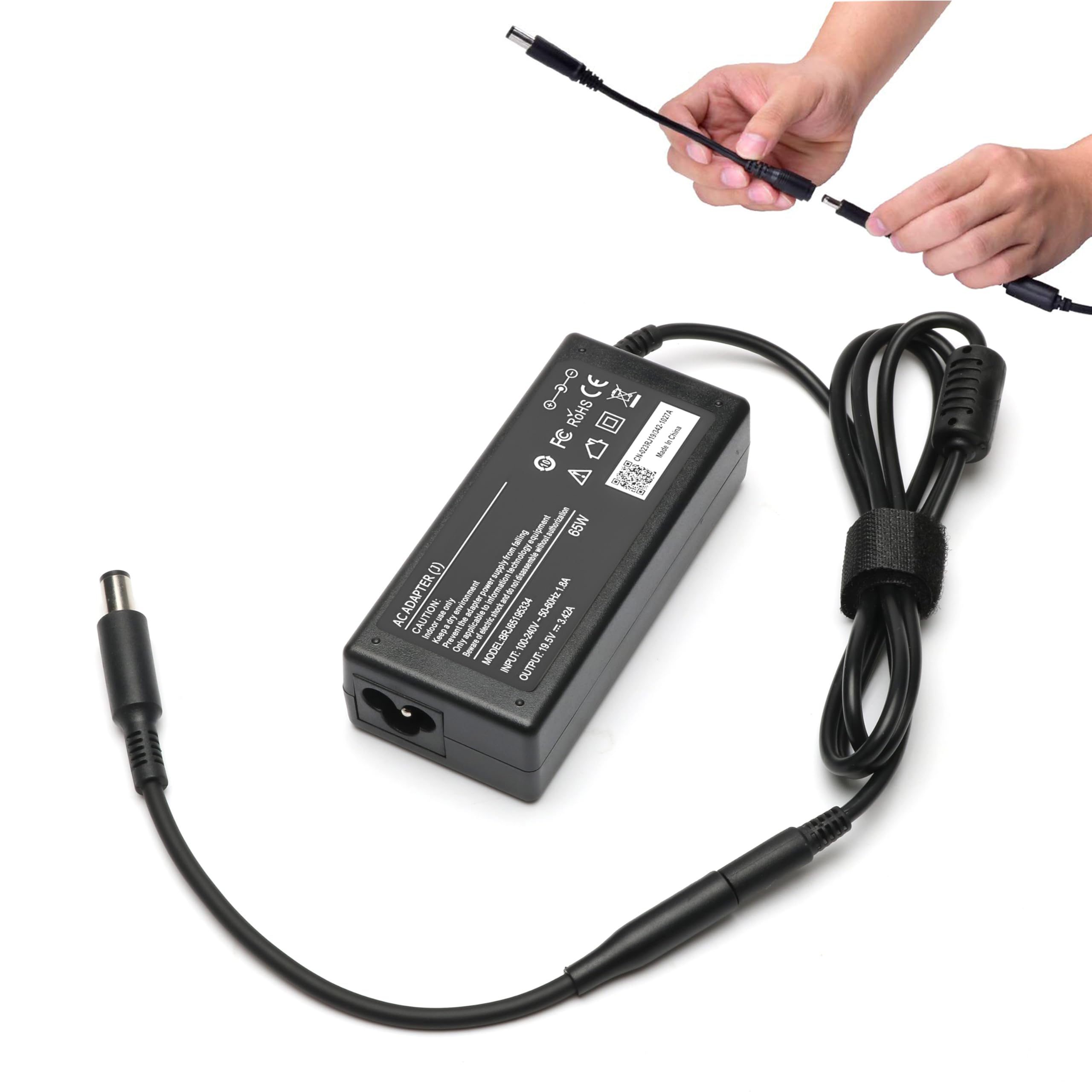E ERSY adapter next to ruler showing compact size for easy portability benefit