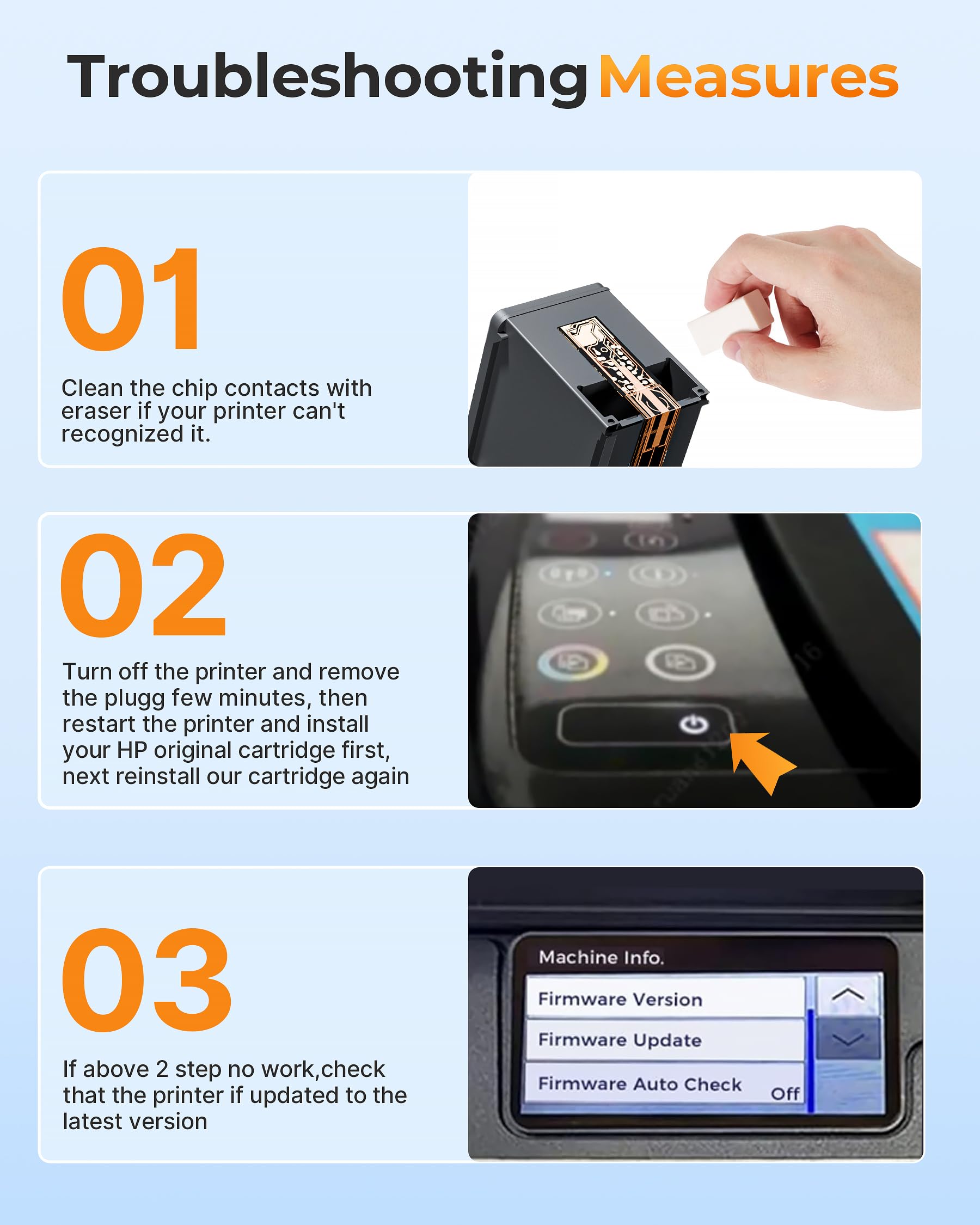 E-Z Ink in a home office setting showing practical use for documents and photos