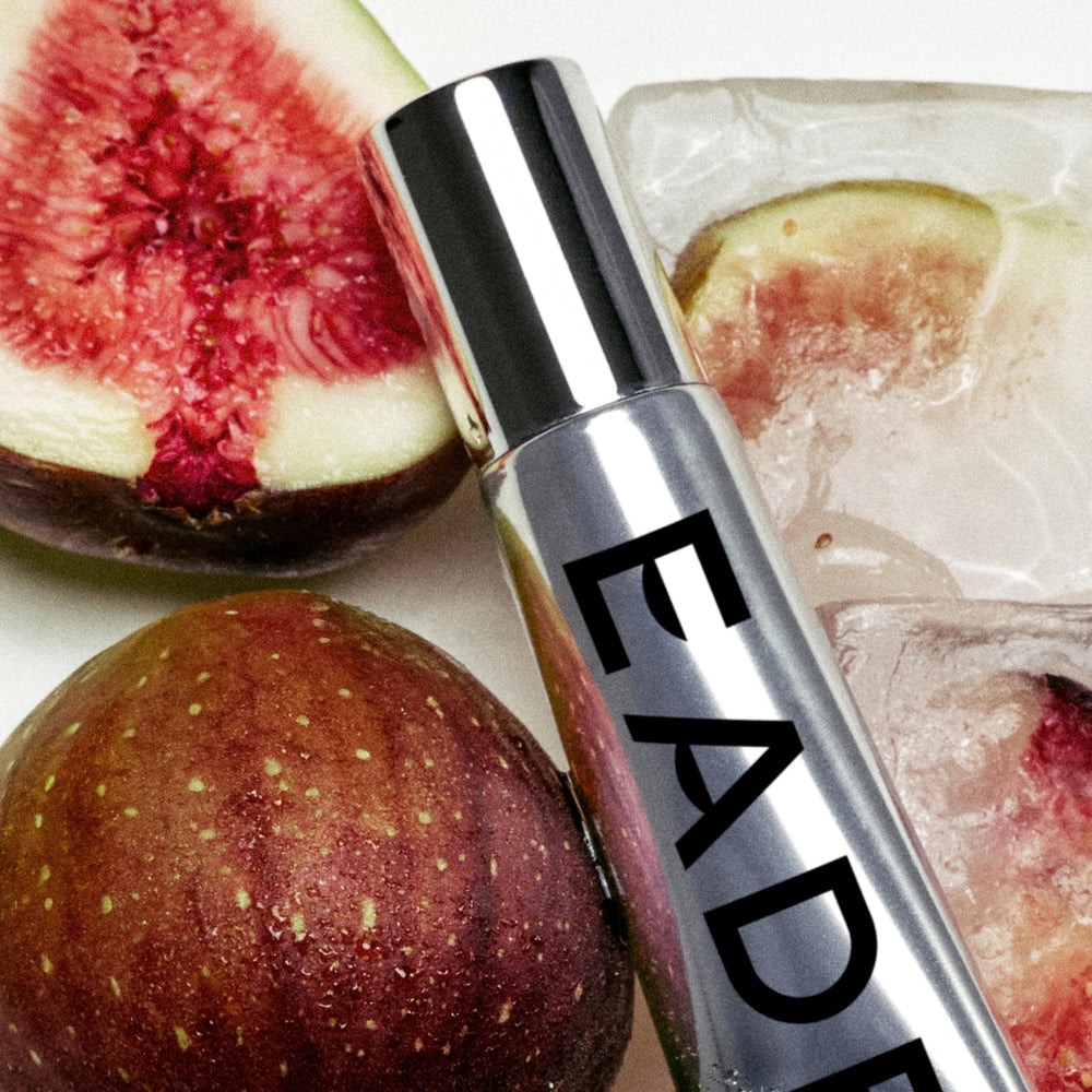 EADEM overnight layer on lips showing balm thickness benefit: intensive overnight hydration