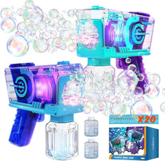 EagleStone bubble gun front view showing compact handheld design and easy trigger