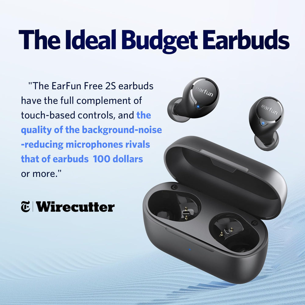EarFun close-up of 7mm composite driver, detailed sound performance highlighted