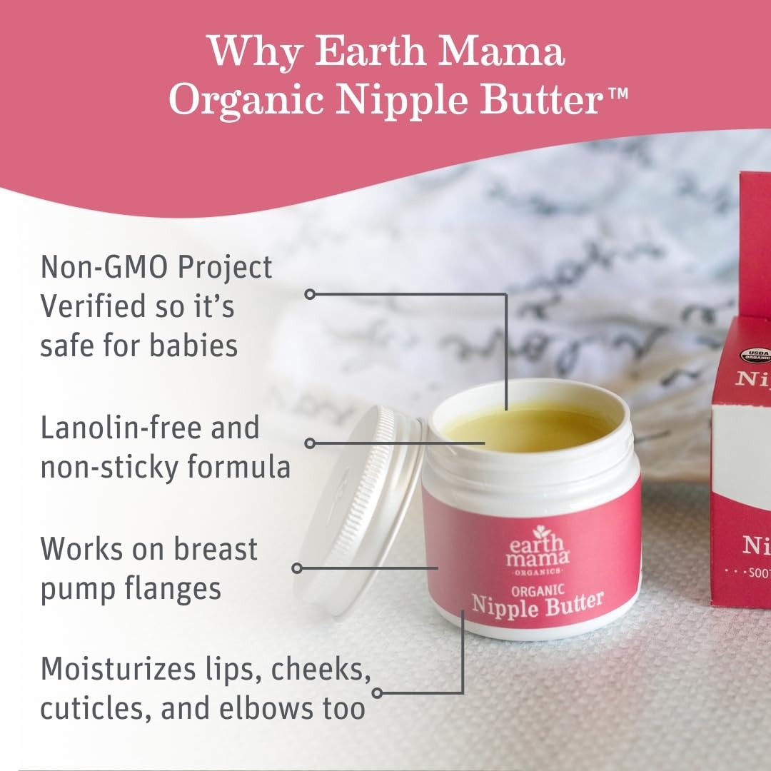 Earth Mama open tin close-up showing creamy texture for quick absorption