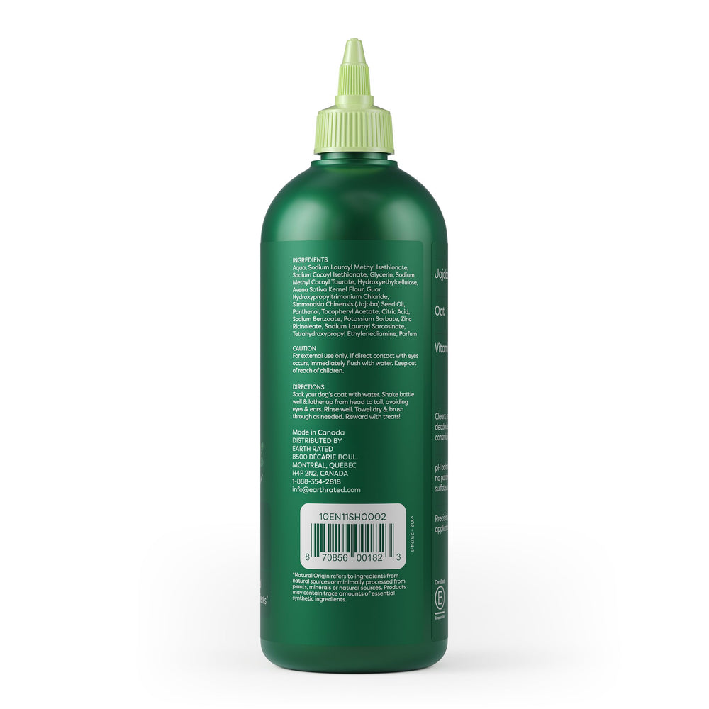 Earth Rated bottle in hand showing 16 oz size for convenient storage