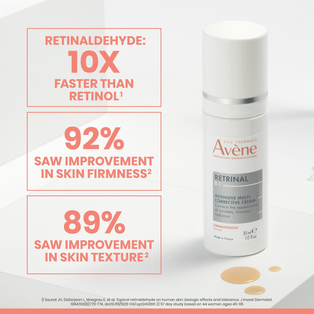 Eau Thermale Avène cream texture close-up showing lightweight, hydrating finish