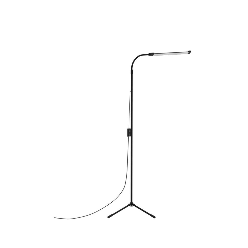 EBEST lamp in salon setting illuminating a client for makeup and eyelash work
