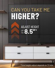 ECHOGEAR base rubber feet protect furniture and prevent slipping for safety