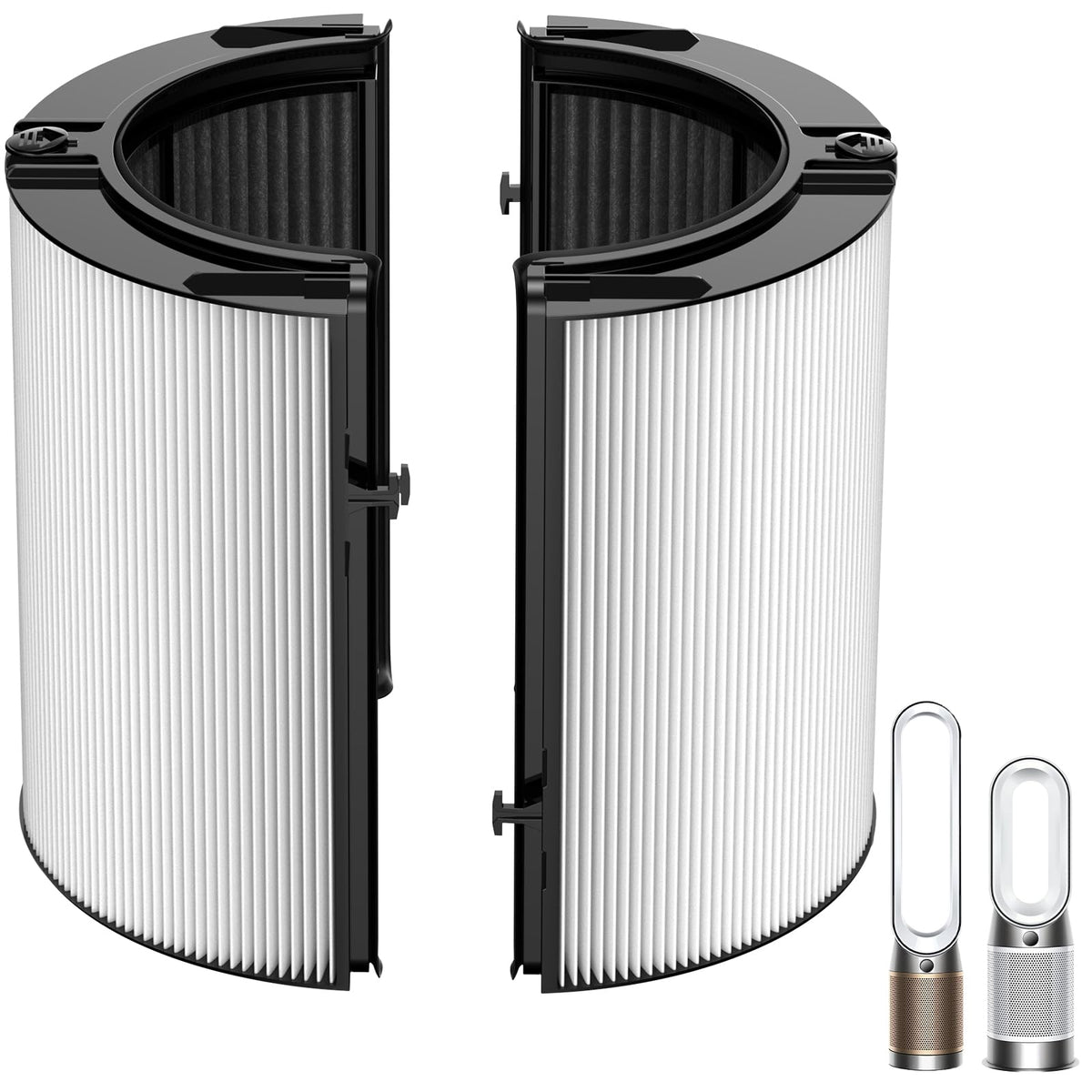 Ecleanfy front packaging showing Dyson-compatible replacement and easy fit benefit