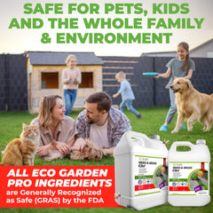 ECO Garden PRO spray nozzle in hand demonstrating easy application