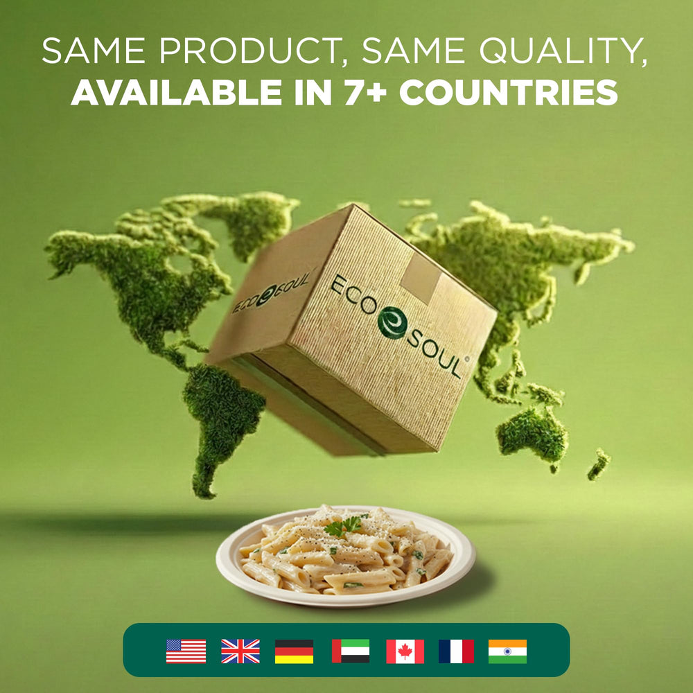 ECO SOUL label close-up displaying food-grade material assurance and trust