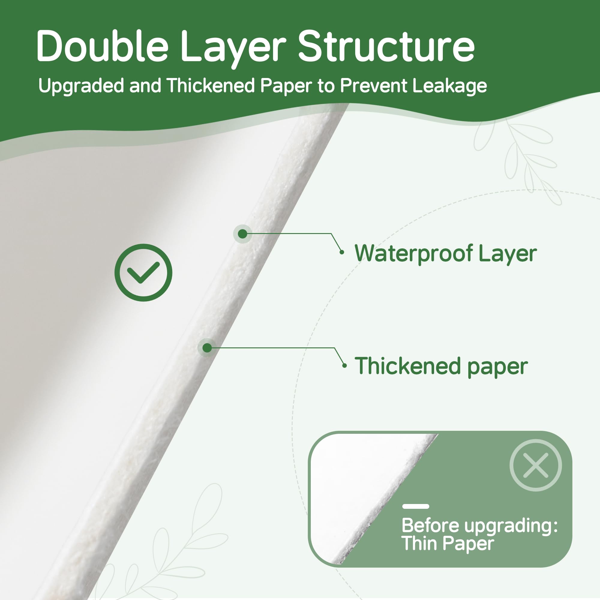 ECOEXTRA paper fibers and recycle icon showing eco-friendly impression benefit