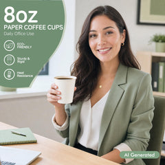 ECOEXTRA stacked cups view highlighting easy storage benefit
