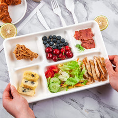 ECOLipak close-up of bagasse texture highlighting sturdy, leak-resistant surface
